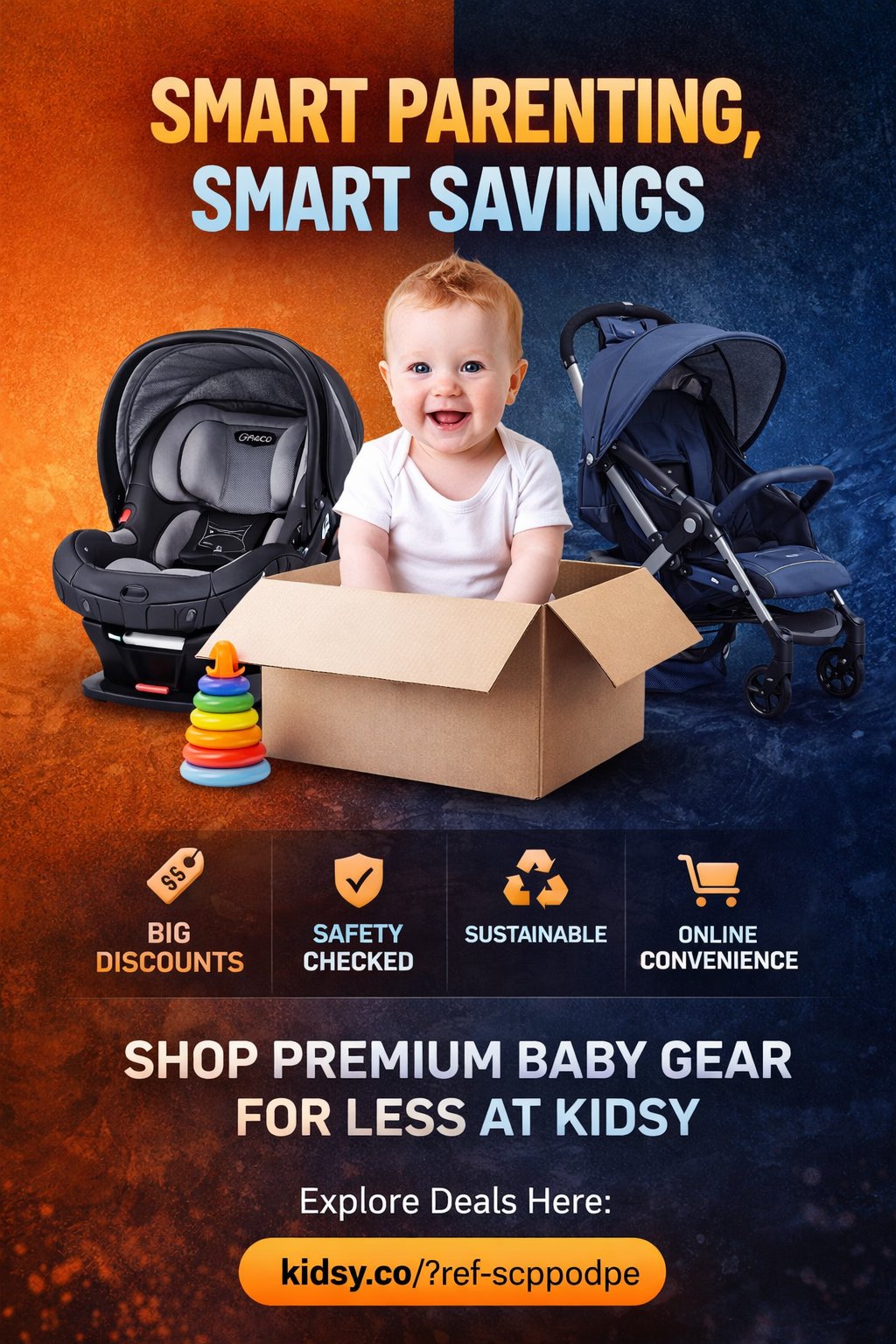 Smart Parenting on a Budget: Discover Affordable Baby Gear at Kidsy